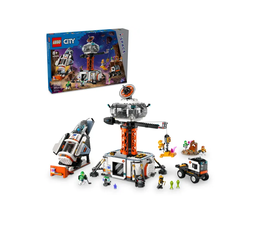 CITY SPACE - LA STATION SPATIALE ET LA BASE DE LANCEMENT DE FUSEES