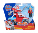 PAT PATROUILLE - VEHICULE + FIGURINE FIRE RESCUE RYDER La Pat' Patrouille