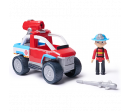 PAT PATROUILLE - VEHICULE + FIGURINE FIRE RESCUE RYDER La Pat' Patrouille