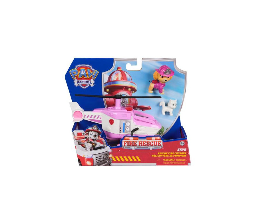 PAT PATROUILLE - VEHICULE + FIGURINE FIRE RESCUE STELLA La Pat' Patrouille