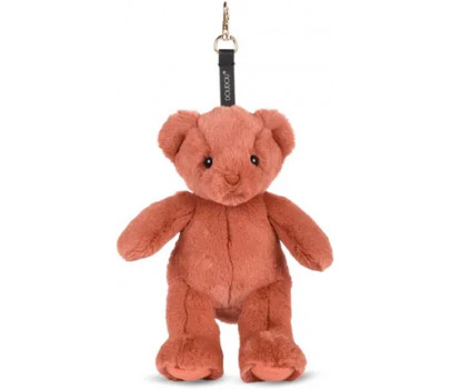 BIJOU DE SAC DOUDOU - OURS TERRACOTTA