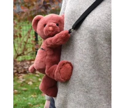 SAC DOUDOU -  OURS TERRACOTTA