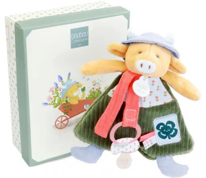 ANETH LA VACHE - DOUDOU ATTACHE-SUCETTE
