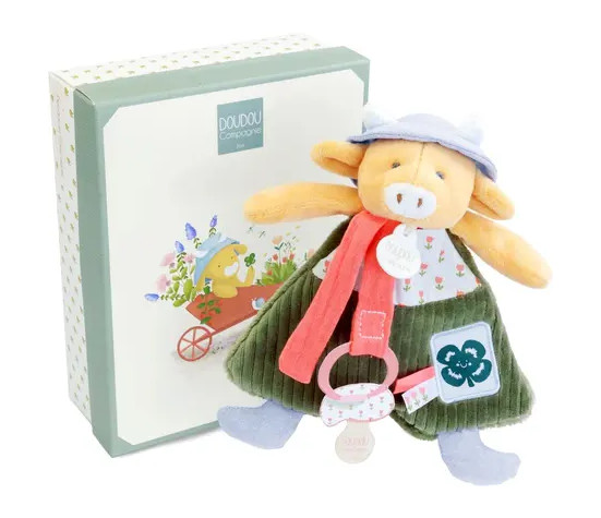 ANETH LA VACHE - DOUDOU ATTACHE-SUCETTE