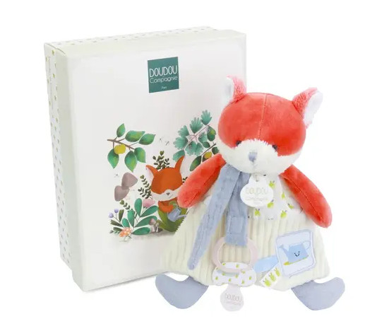 ROMARIN LE RENARD - DOUDOU ATTACHE-SUCETTE