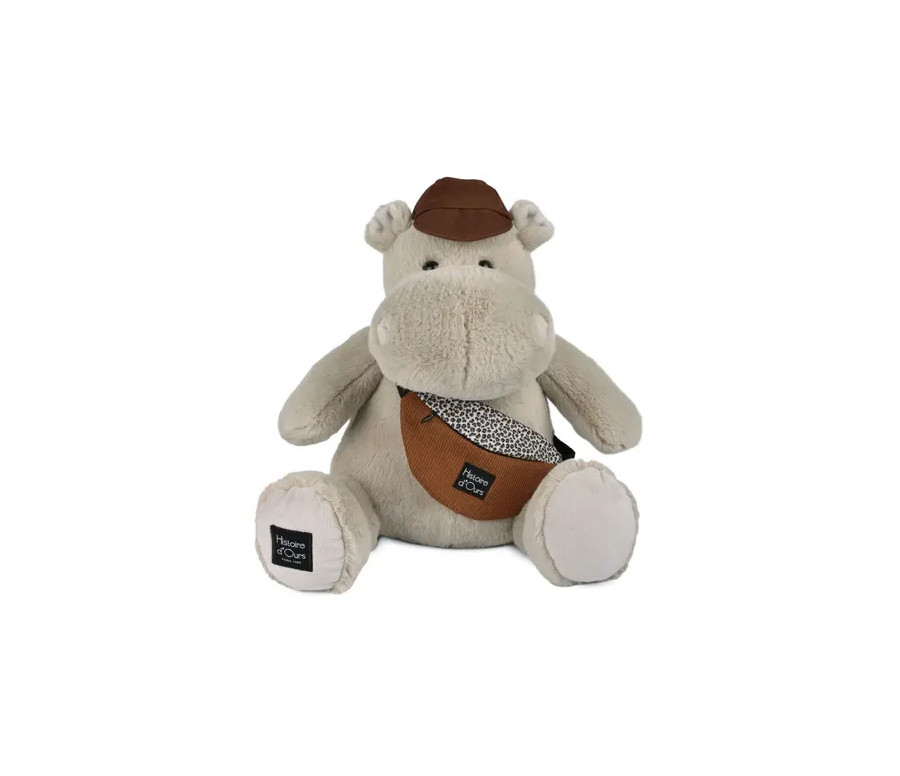 HIPPO - HELLO BROOK ! 38 CM (BEIGE) HIPPO - HELLO BROOK ! 38 CM (BEIGE)