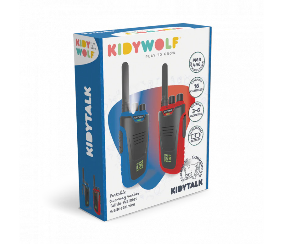 KIDYTALK - ROUGE/BLEU KIDYTALK - ROUGE/BLEU