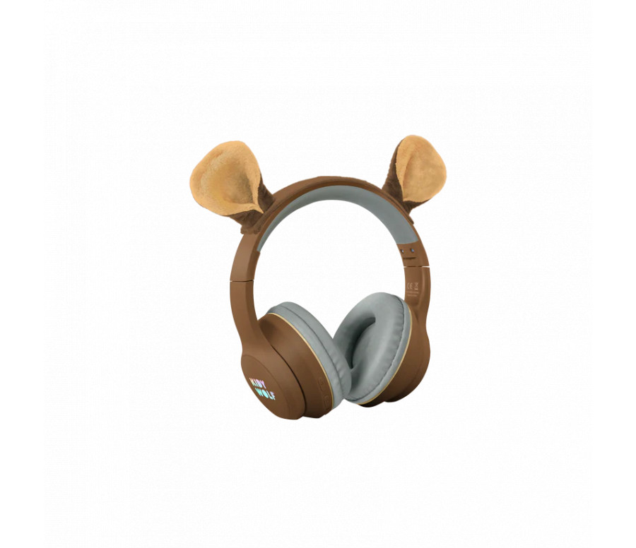 KIDYEARS - Casque audio bluethooth ours