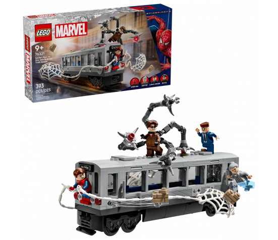 MARVEL - LA SCENE DU TRAIN DE SPIDER-MAN ET DOCTEUR OCTOPUS