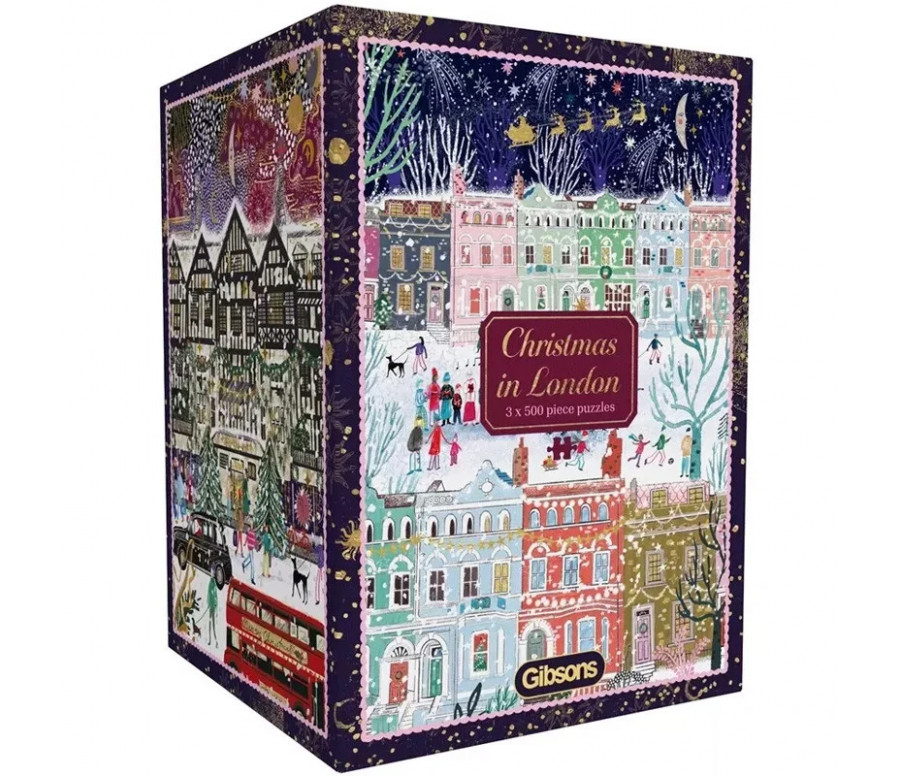 PUZZLE 3x500P -  CHRISTMAS IN LONDON