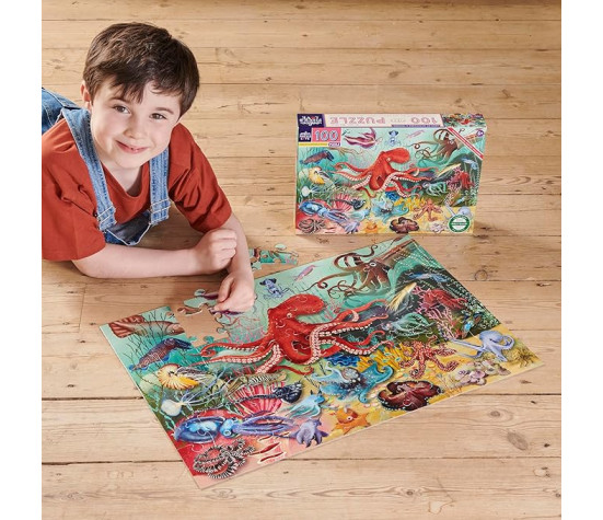 PUZZLE 100P - L'AMOUR DES PIEUVRES