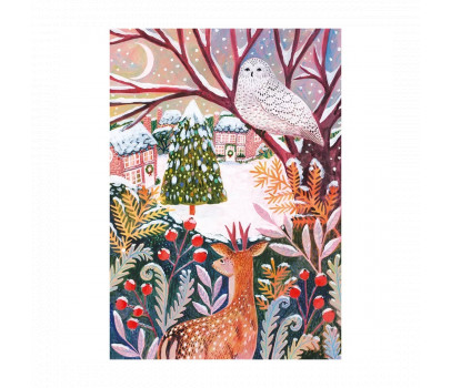 PUZZLE 3 X 500P - FROSTY FAUNA