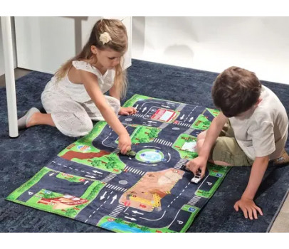 TAPIS DE VOITURE LUMINEUX + 3 VOITURES