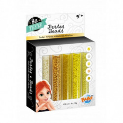 BE TEENS - TUBES PERLES - JAUNE