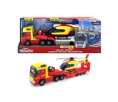 MAJO GS CAMION VOLVO + HELICO SECU CIVILE 35CM
