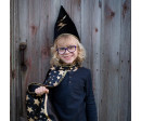 CAPE DE MAGICIEN REVERSIBLE (Avec chapeau) NOIR, TAILLE US 4-6