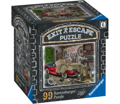 PUZZLE 99P - ESCAPE PUZZLE - LE GARAGE DU MANOIR