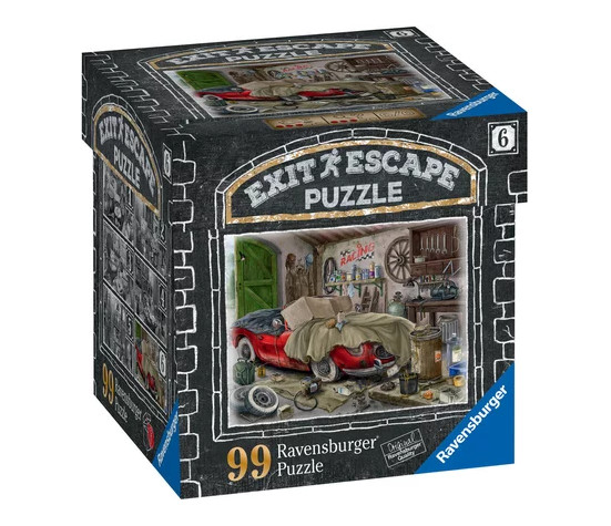 PUZZLE 99P - ESCAPE PUZZLE - LE GARAGE DU MANOIR