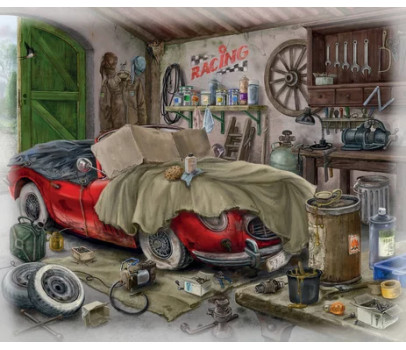 PUZZLE 99P - ESCAPE PUZZLE - LE GARAGE DU MANOIR