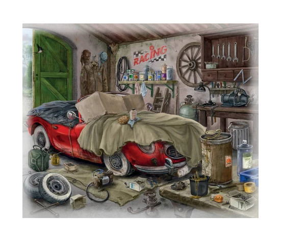 PUZZLE 99P - ESCAPE PUZZLE - LE GARAGE DU MANOIR