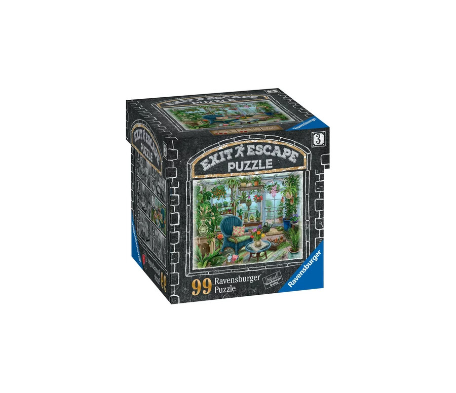 PUZZLE 99P - ESCAPE PUZZLE - LE JARDIN D'HIVER DU MANOIR