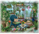 PUZZLE 99P - ESCAPE PUZZLE - LE JARDIN D'HIVER DU MANOIR