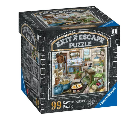 PUZZLE 99P - ESCAPE PUZZLE - LA CUISINE DU MANOIR