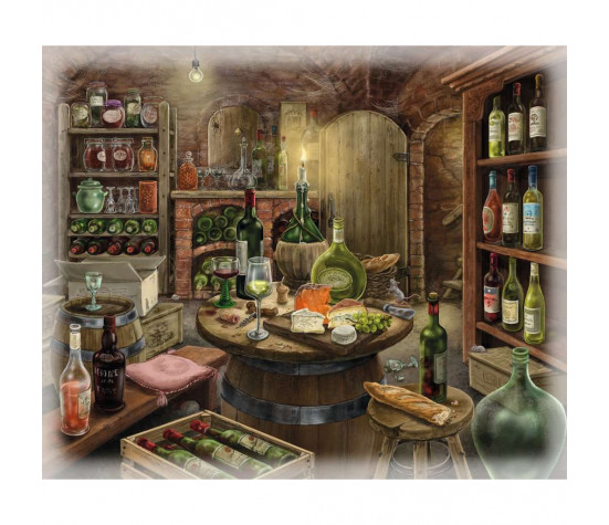 PUZZLE 99P - ESCAPE PUZZLE - LA CAVE A VIN DU MANOIR