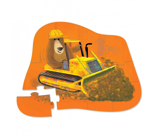 PUZZLE 12P - GO L'OURS