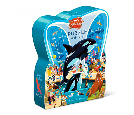 PUZZLE 48P - UNE JOURN�E � L'AQUARIUM
