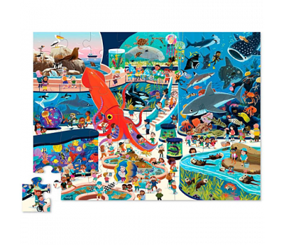 PUZZLE 48P - UNE JOURN�E � L'AQUARIUM