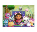 PUZZLE 40P - GABBY ET LA MAISON MAGIQUE - FETE DE MIAOU