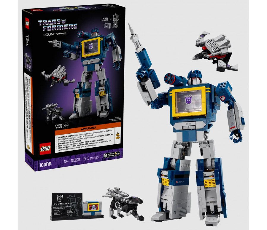 ICONS - TRANSFORMERS : SOUNDWAVE