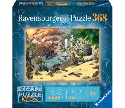 PUZZLE 368P - ESCAPE PUZZLE KIDS - L'AVENTURE DES PIRATES
