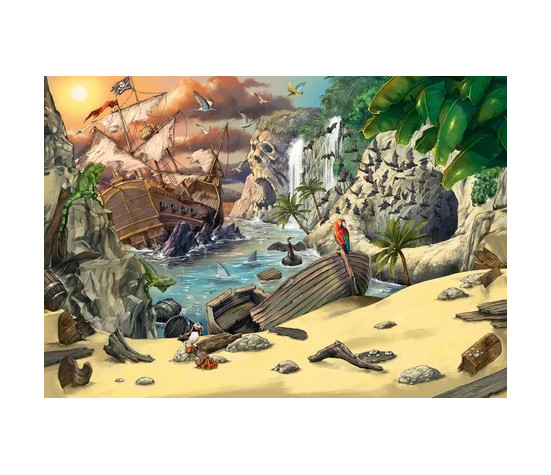 PUZZLE 368P - ESCAPE PUZZLE KIDS - L'AVENTURE DES PIRATES