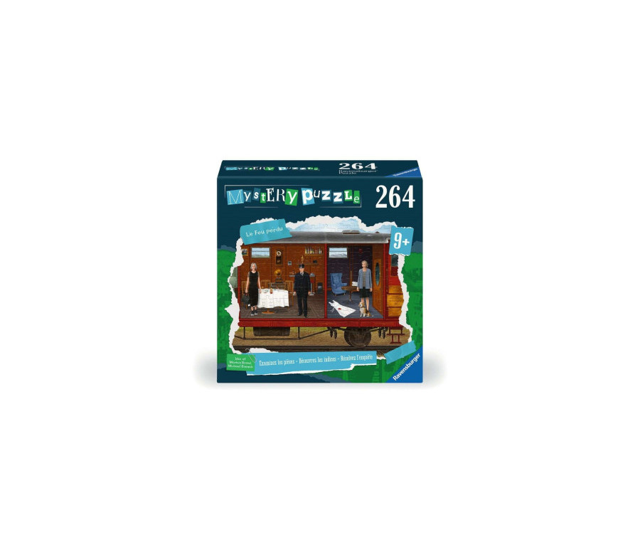 PUZZLE 264P - MYSTERY PUZZLE - LE FEU PERDU