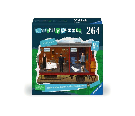 PUZZLE 264P - MYSTERY PUZZLE - LE FEU PERDU