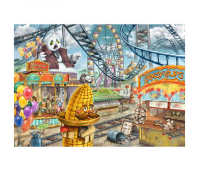 PUZZLE 368P - ESCAPE PUZZLE KIDS - LE PARC D'ATTRACTION
