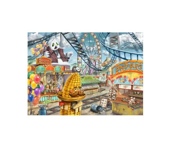 PUZZLE 368P - ESCAPE PUZZLE KIDS - LE PARC D'ATTRACTION