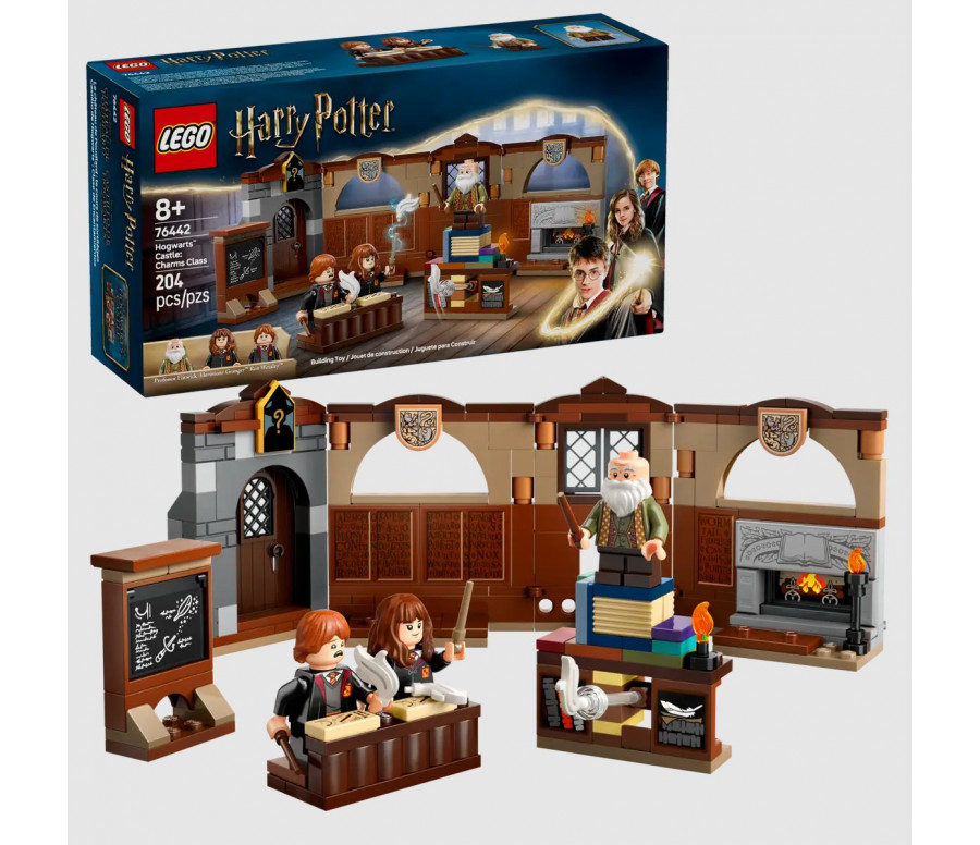 HARRY POTTER - LE CHATEAU DE POUDLARD :  LE COURS DE SORTILEGES