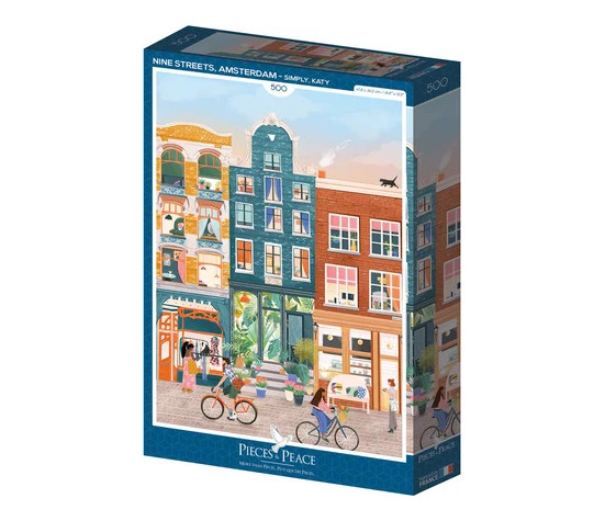 PUZZLE 500P - NEUF RUES, AMSTERDAM