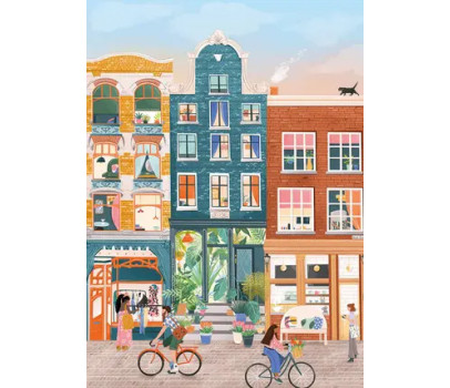 PUZZLE 500P - NEUF RUES, AMSTERDAM
