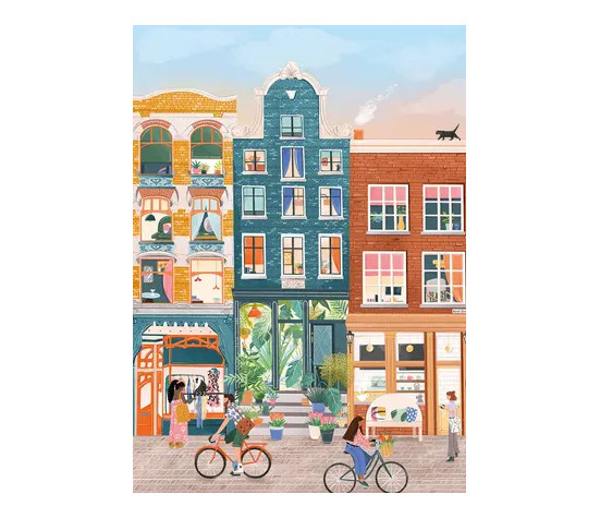 PUZZLE 500P - NEUF RUES, AMSTERDAM