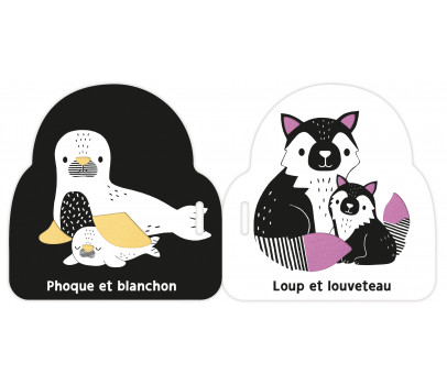 LIVRE POUSSETTE - BEBES ANIMAUX