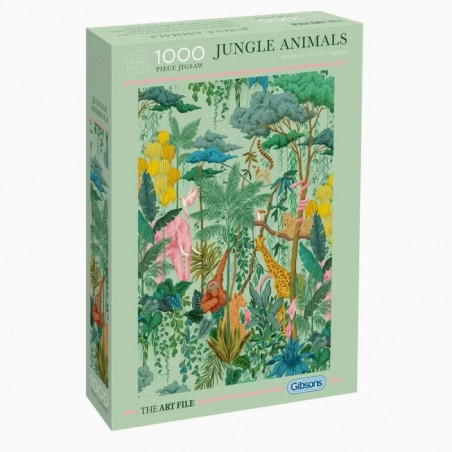 PUZZLE 1000P - JUNGLE ANIMALS