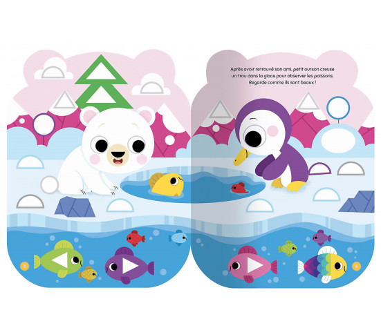 GOMMETTES FORMES - L'AVENTURE DE PETIT OURSON