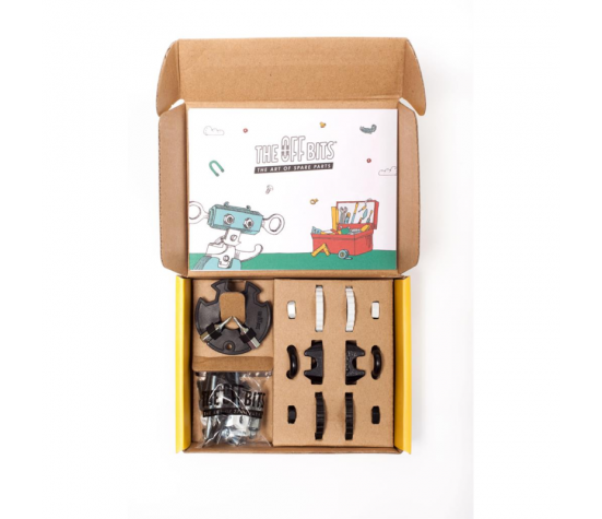 THE OFFBITS - KIT ANIMAL ZEBRABIT JAUNE