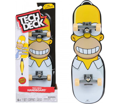 TECH DECK - PACK 1 HANDBOARD THE SIMPSONS X SANTA CRUZ