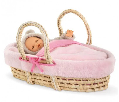 BB36/42 ENSEMBLE COUFFIN PELUCHE ROSE