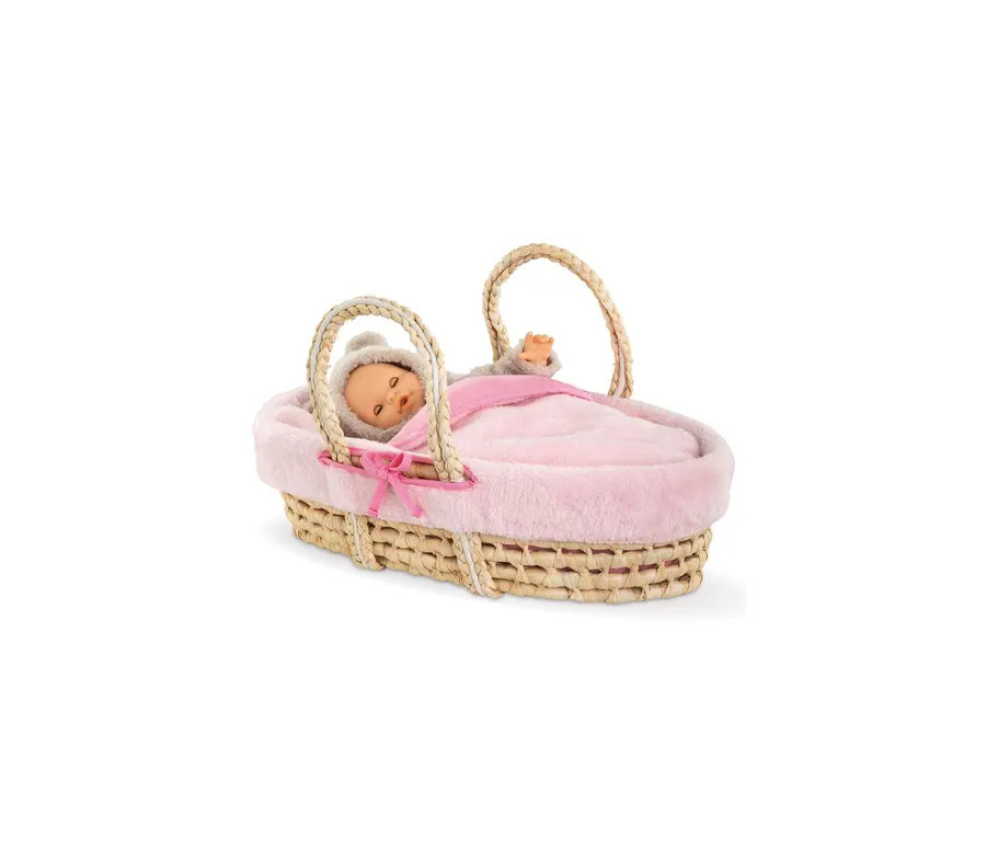 BB36/42 ENSEMBLE COUFFIN PELUCHE ROSE